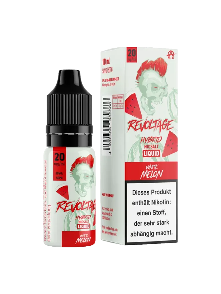 Revoltage - Nikotinsalz Liquid - White Melon Hybrid - 20mg
