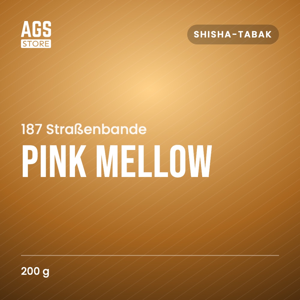 187 Straßenbande Tabak - Pink Mellow 200g