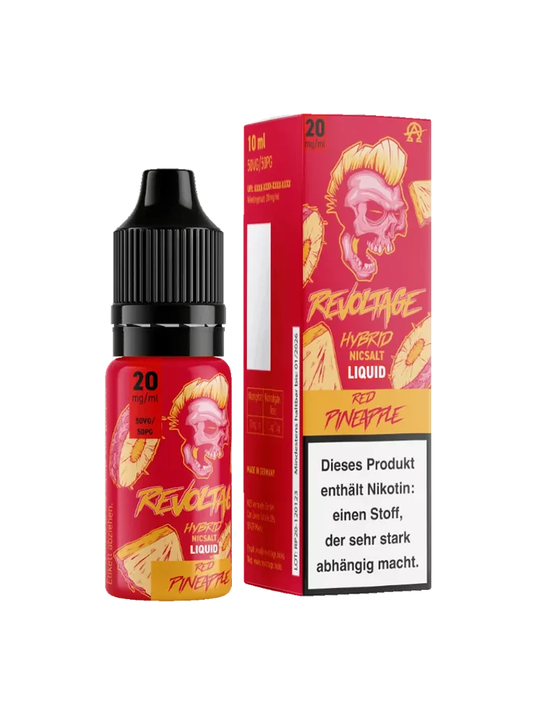Revoltage - Nikotinsalz Liquid - Red Pineapple Hybrid - 20mg