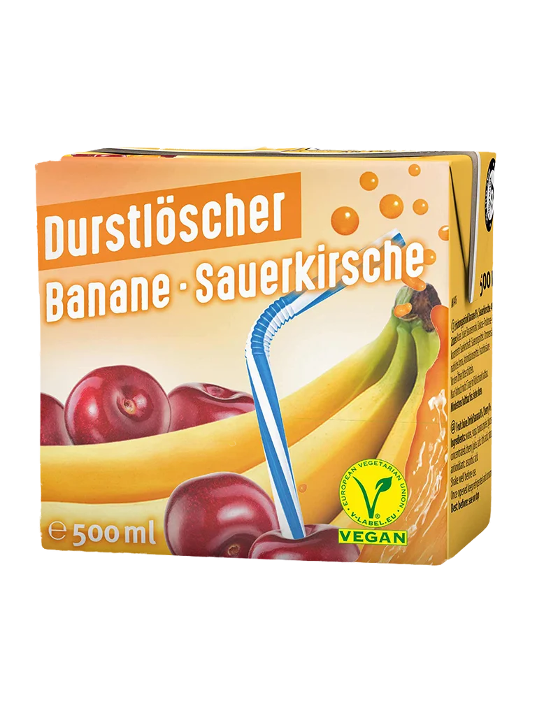 Durstlöscher - Banane Kirsche 500ml