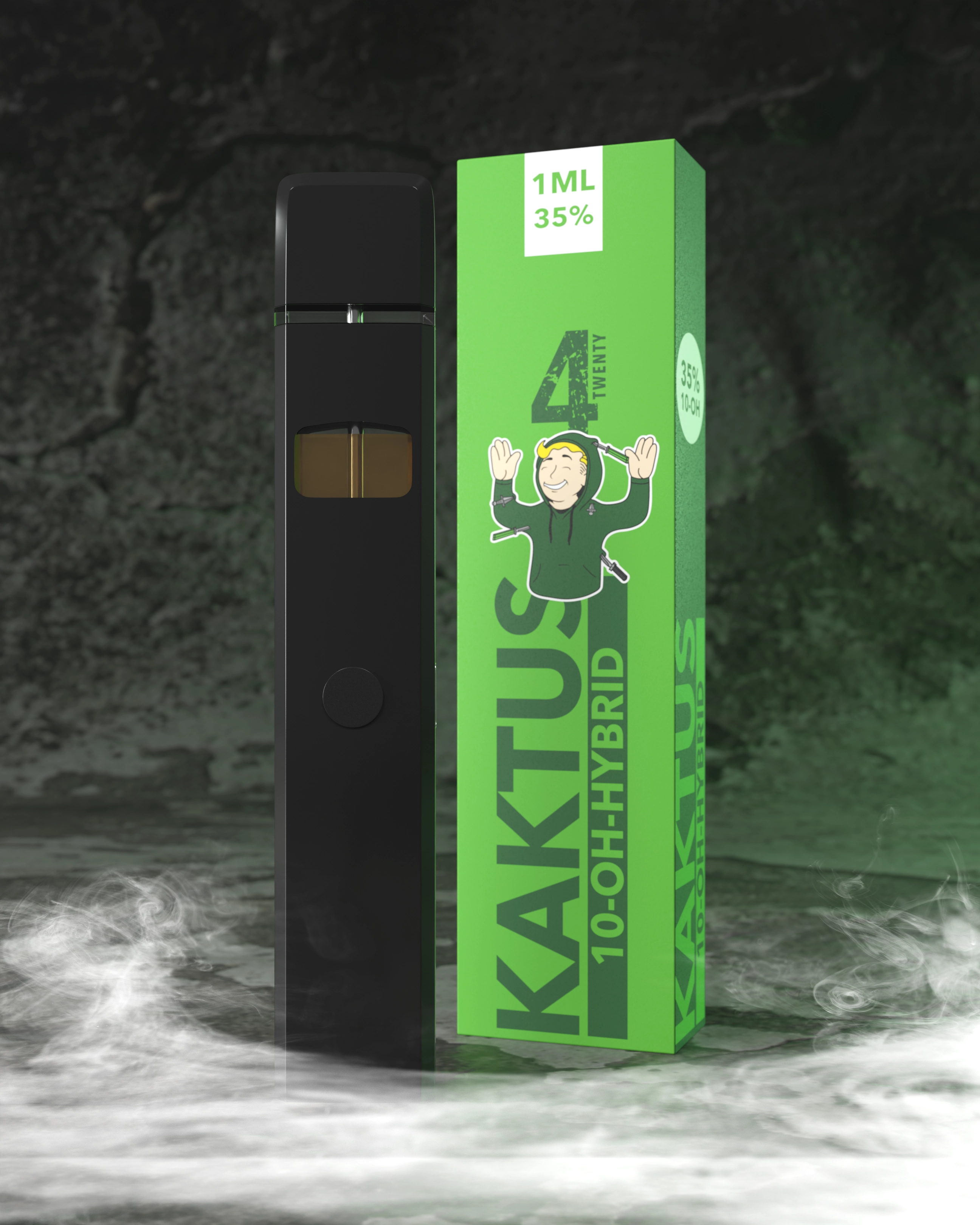 4Twenty - Intense - 10-OH-Hybrid - Kaktus 1ml