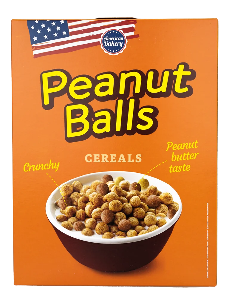American Bakery - Cereal - Peanut Balls 165g