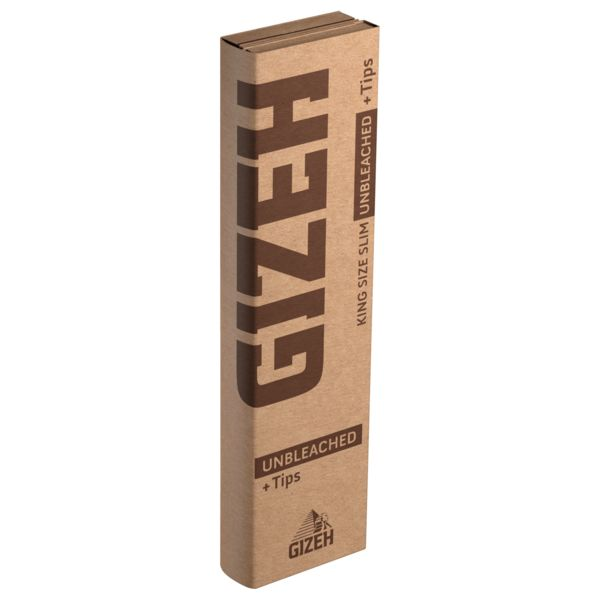 Gizeh - Unbleached King Size Slim + Tips