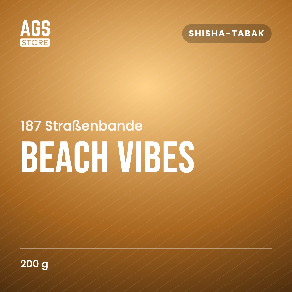 187 Straßenbande Tabak - Beach Vibes 200g