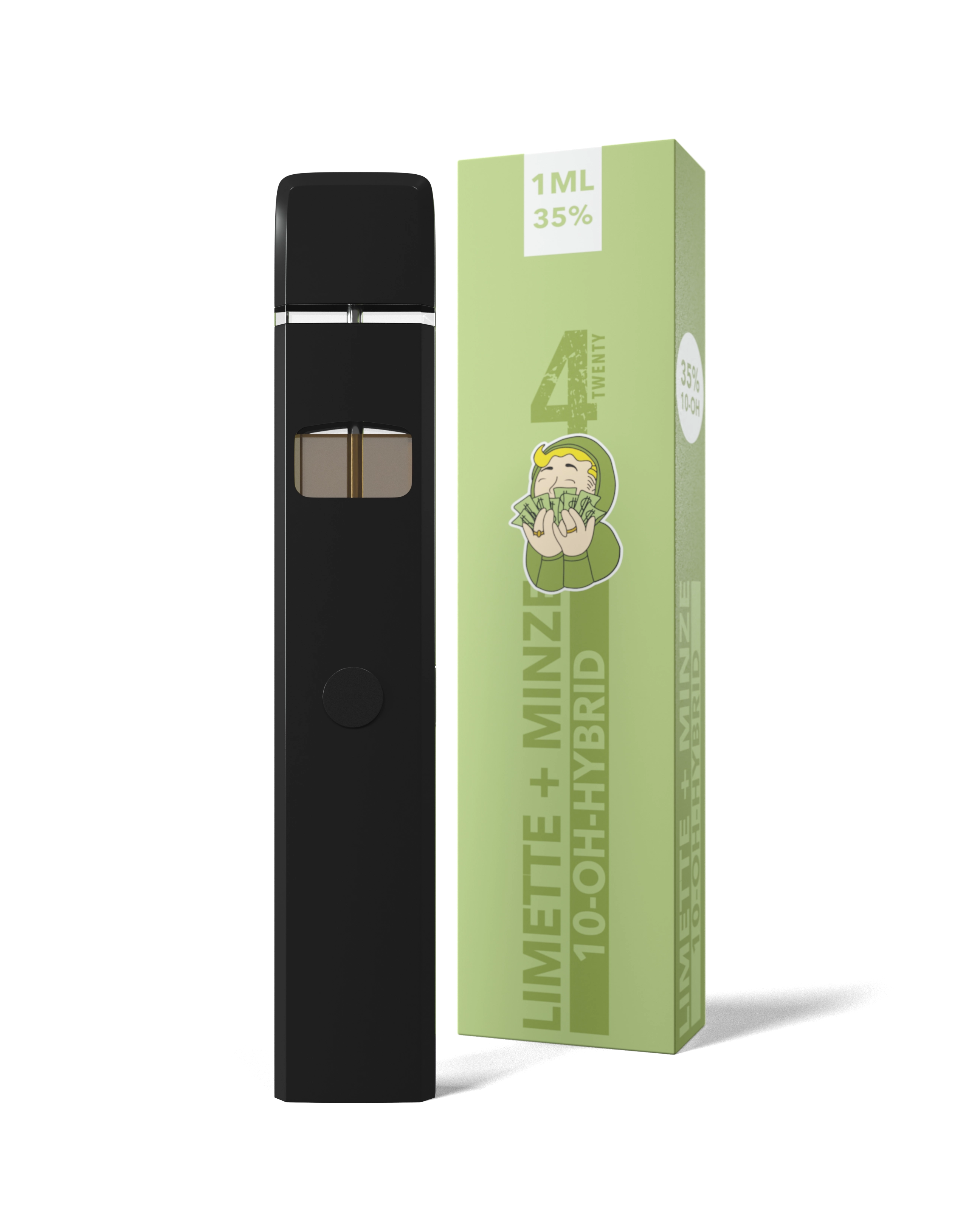 4Twenty - Intense - 10-OH-Hybrid - Limette Minze 1ml