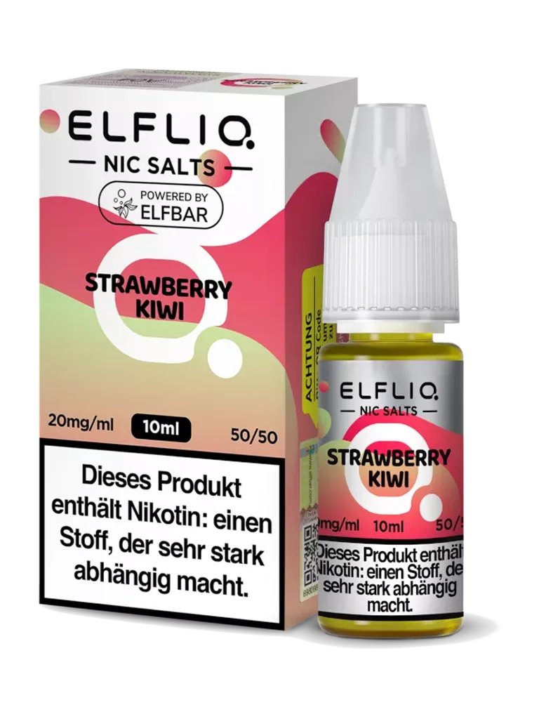 ELFLIQ - Nikotinsalz Liquid - Strawberry Kiwi - 10mg