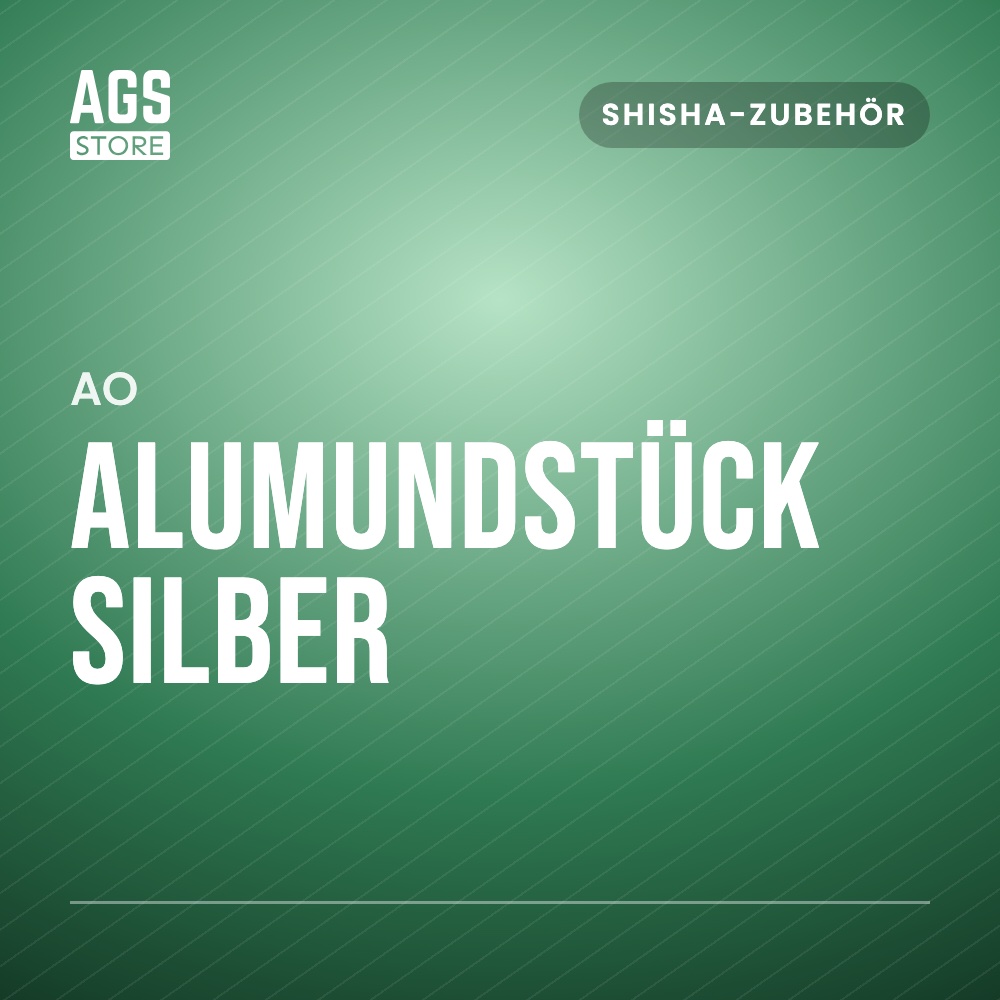 AO - Alumundstück Silber