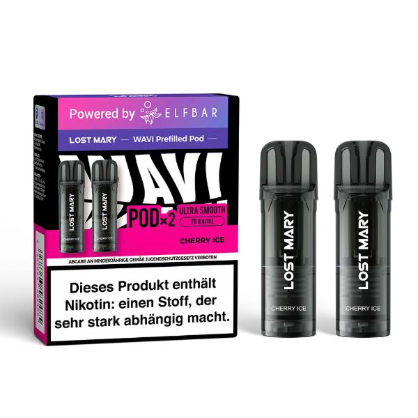 Lost Mary - Wavi Pod - Cherry Ice 20mg