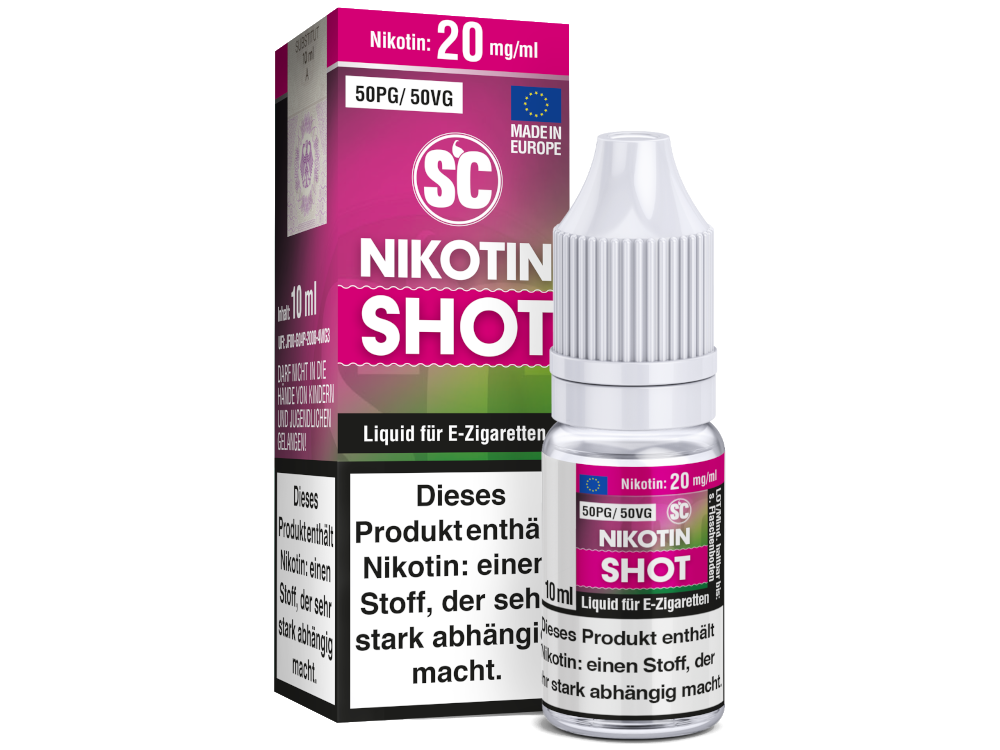 SC - Nikotin Shot 10 ml 50PG/50VG