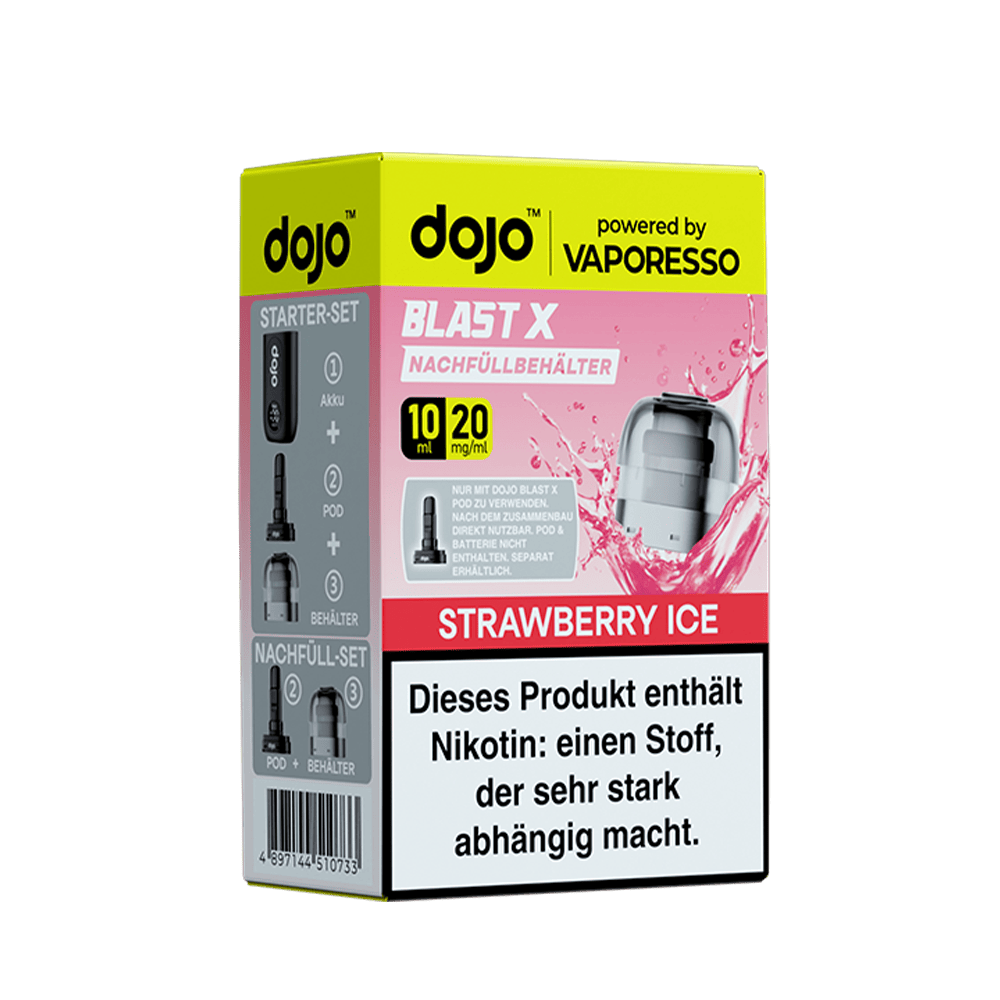 Dojo Blast X - Strawberry Ice 20mg Pod