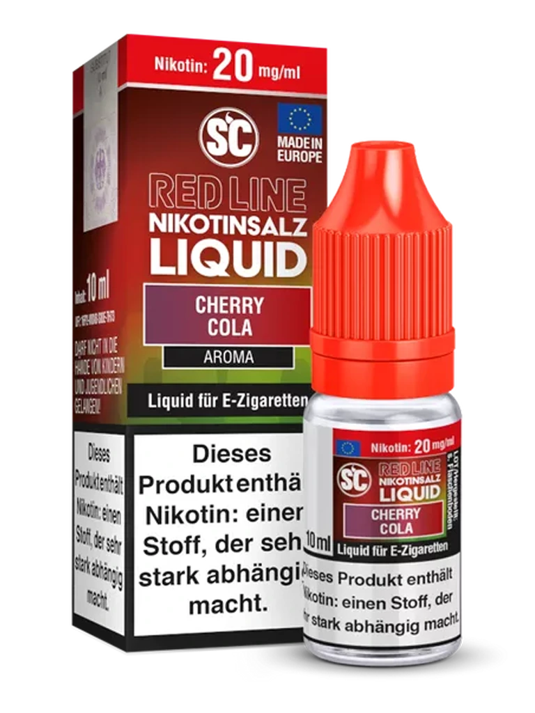 SC - Red Line - Nikotinsalz Liquid - Cherry Cola - 20mg