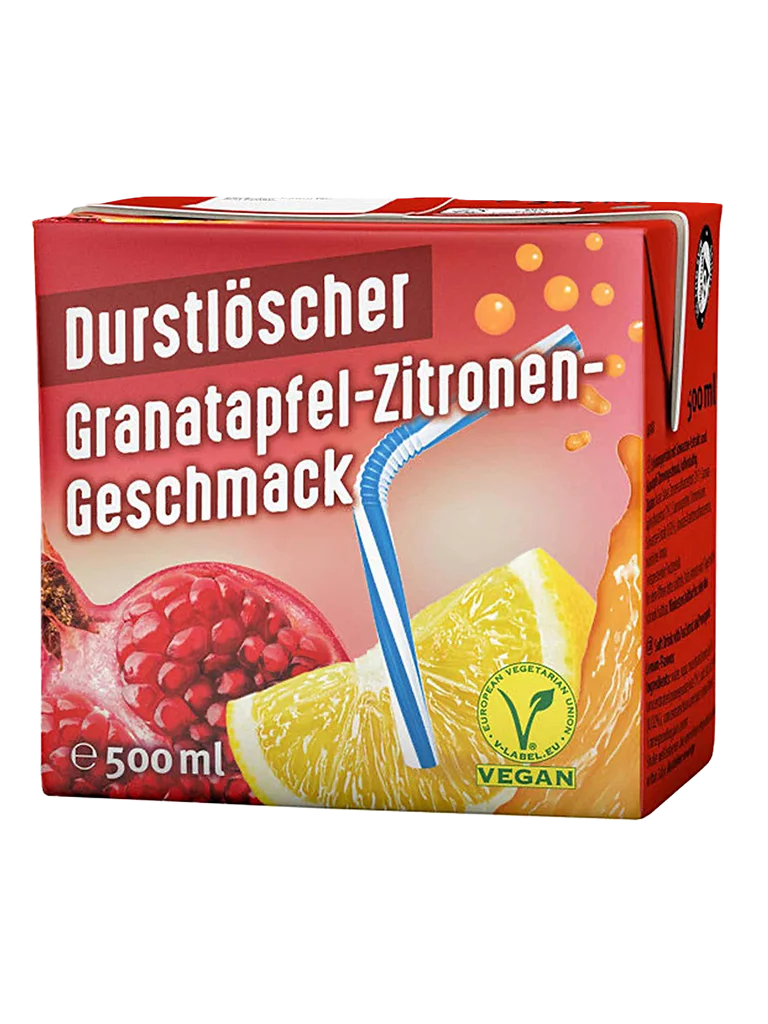 Durstlöscher - Granatapfel Zitrone 500ml