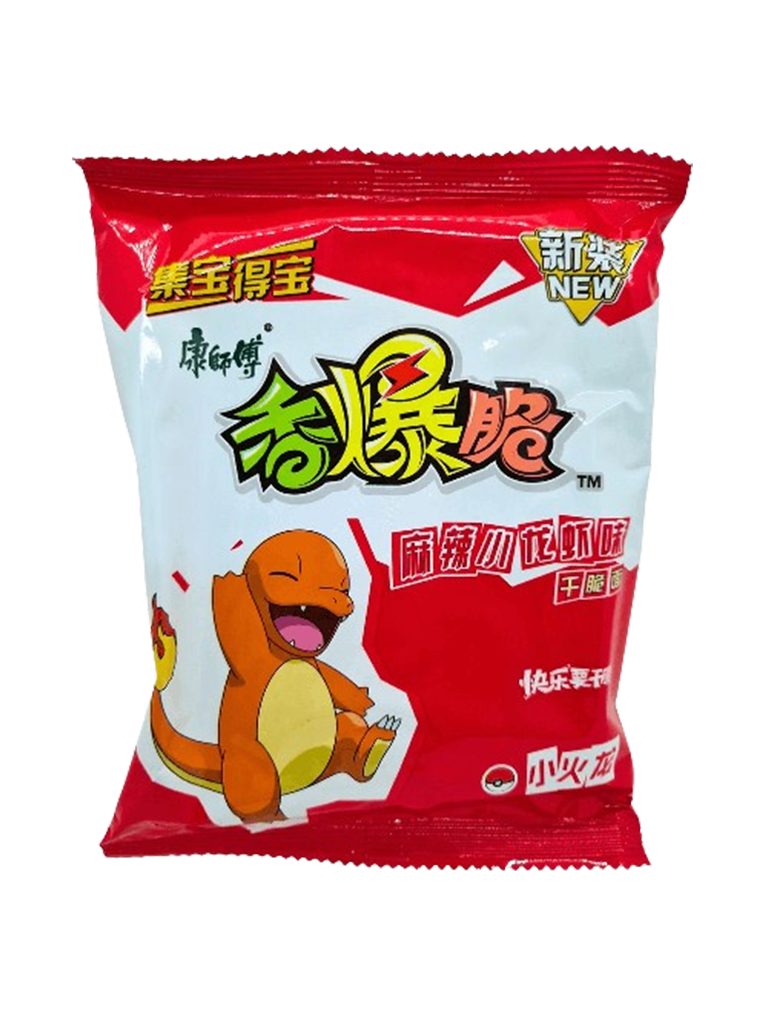 Pokemon - Spicy Crayfish Instant Noodles Glumanda 33g