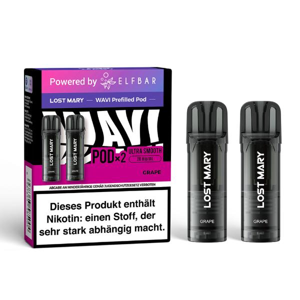 Lost Mary - Wavi Pod - Grape 20mg