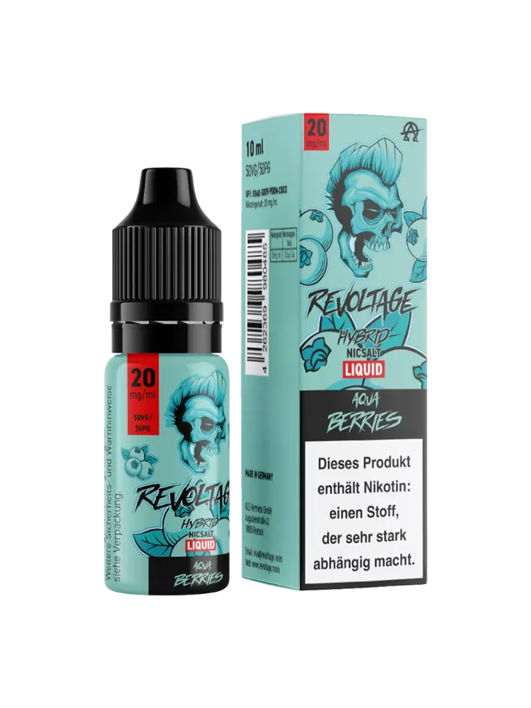 Revoltage - Nikotinsalz Liquid - Aqua Berries Hybrid - 20mg