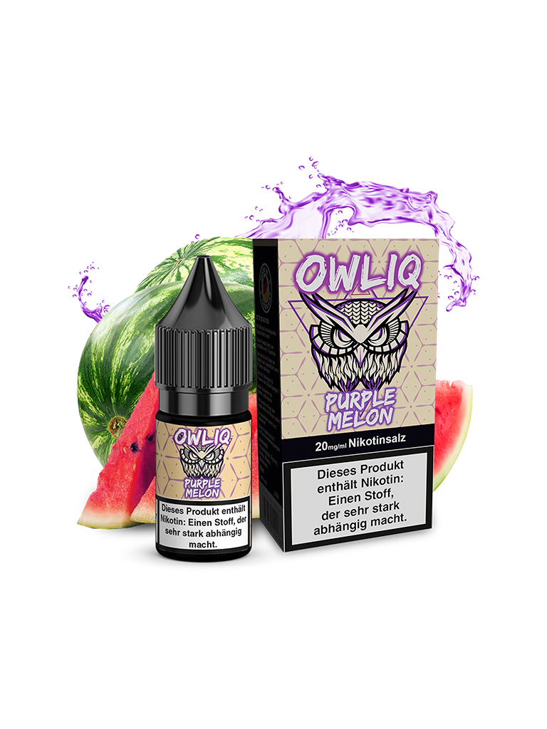 OWLIQ - Nikotinsalz Liquid - Purple Melon 20mg