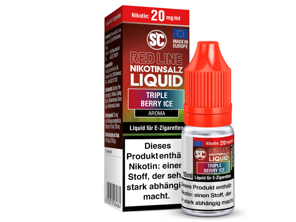 SC Red Line - Triple Berry Ice 20mg