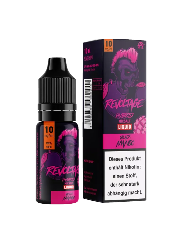 Revoltage - Nikotinsalz Liquid - Black Mango Hybrid - 10mg