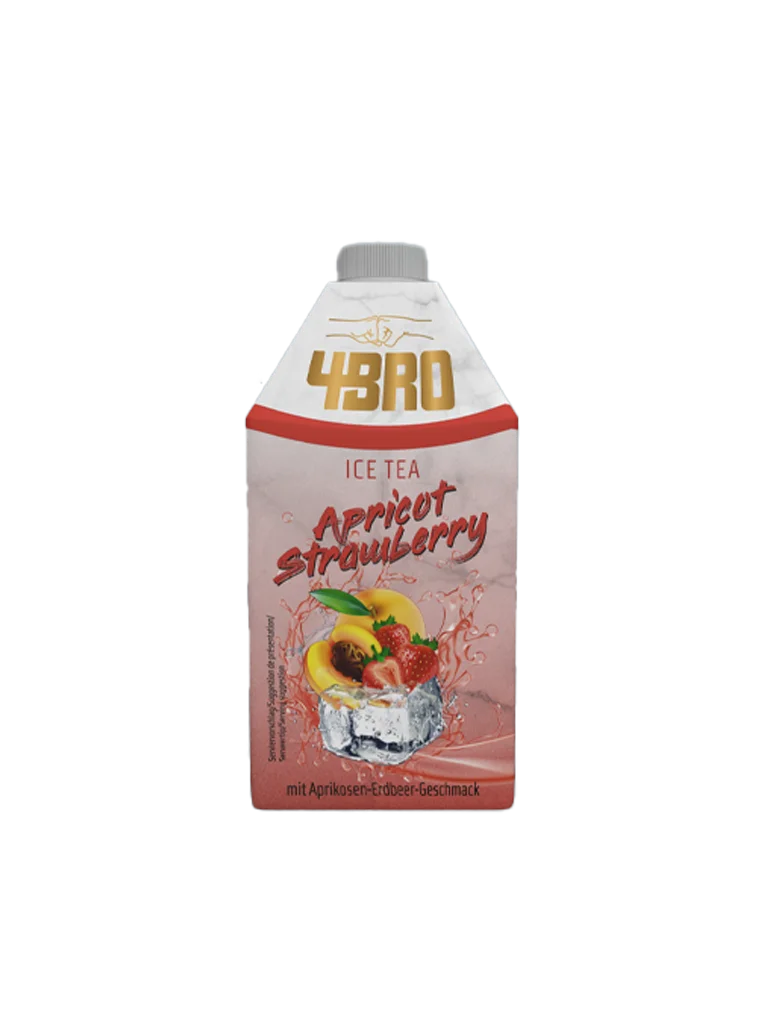 4Bro Ice Tea - Apricot Strawberry 500ml
