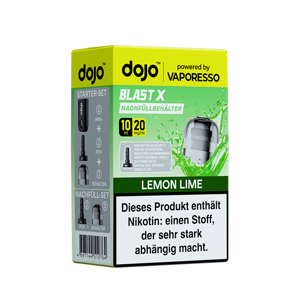 Dojo Blast X - Lemon Lime 20mg Pod