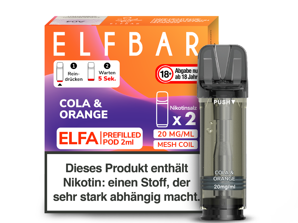 Elf Bar Elfa - Cola & Orange Pod