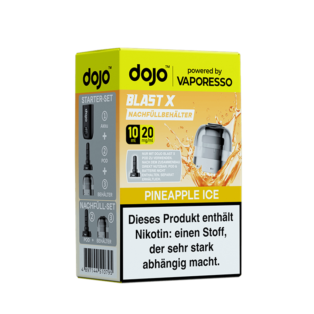 Dojo Blast X - Pineapple Ice 20mg Pod