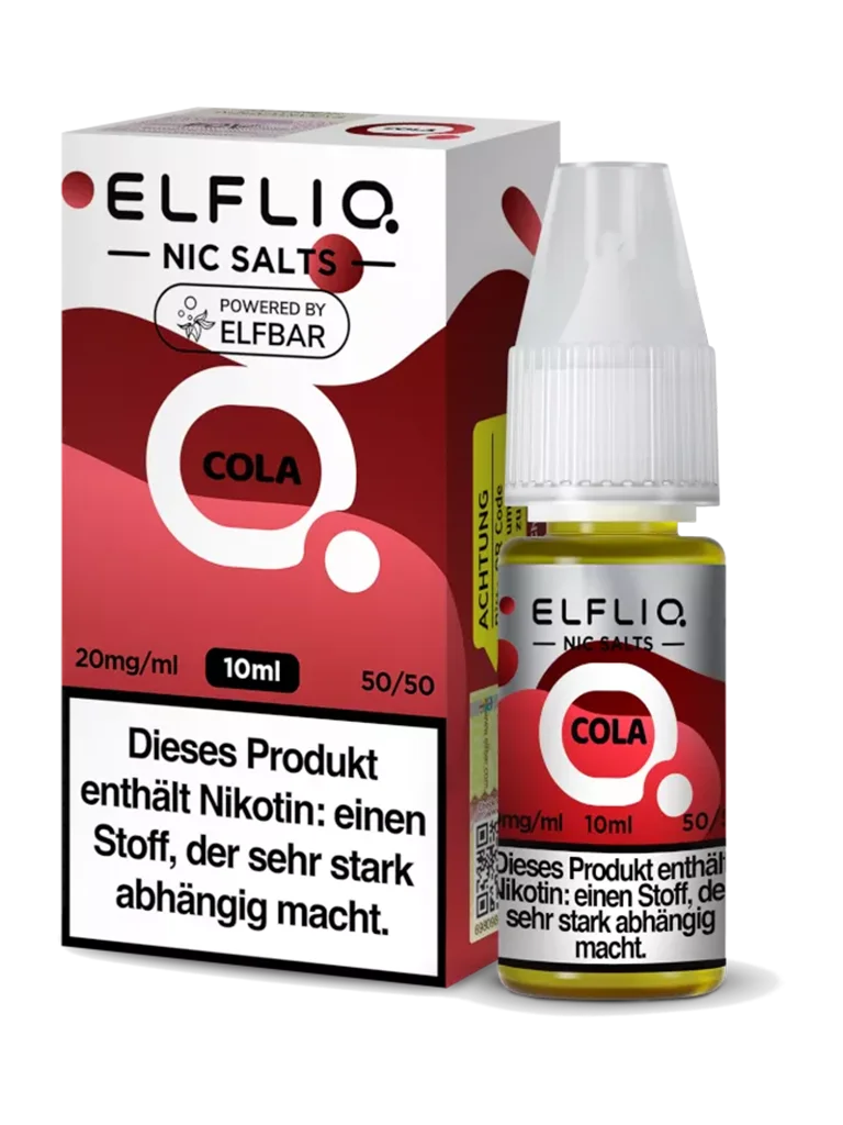 ELFLIQ - Nikotinsalz Liquid - Cola - 10mg