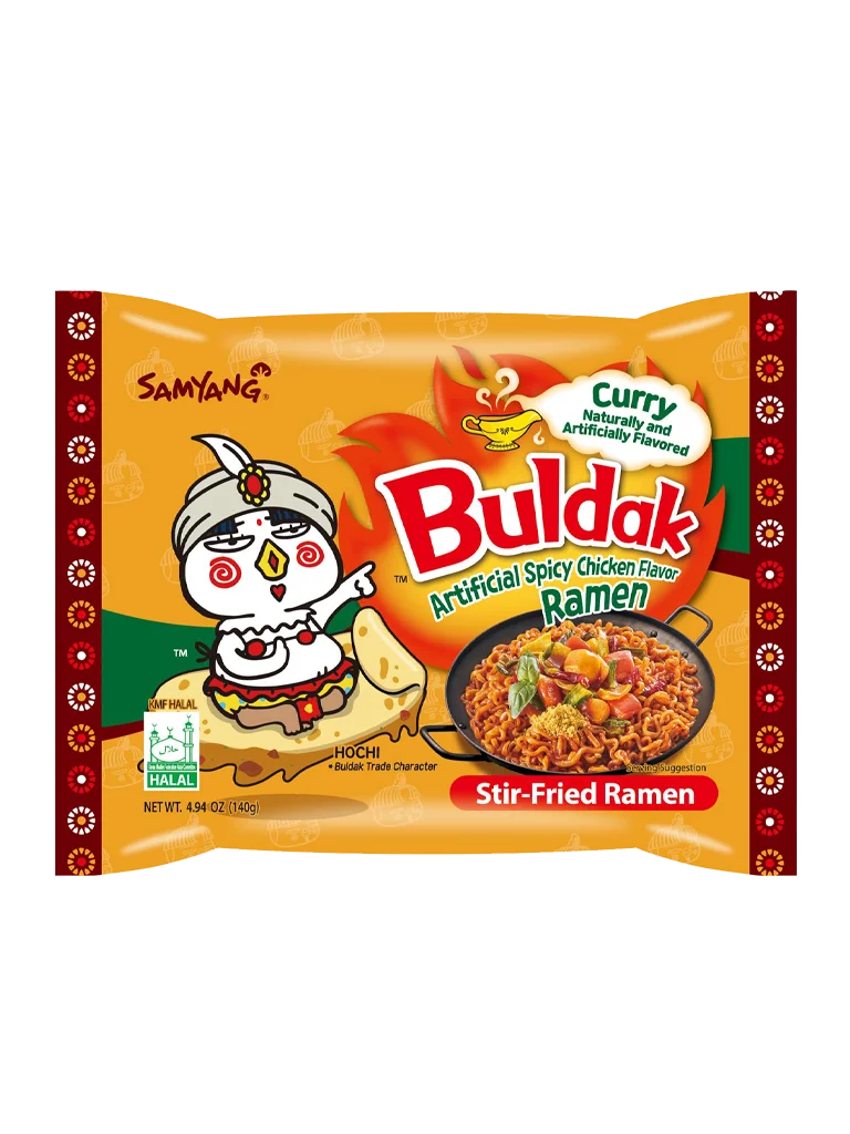 Samyang Buldak - Curry Hot Chicken Flavor Ramen 140g