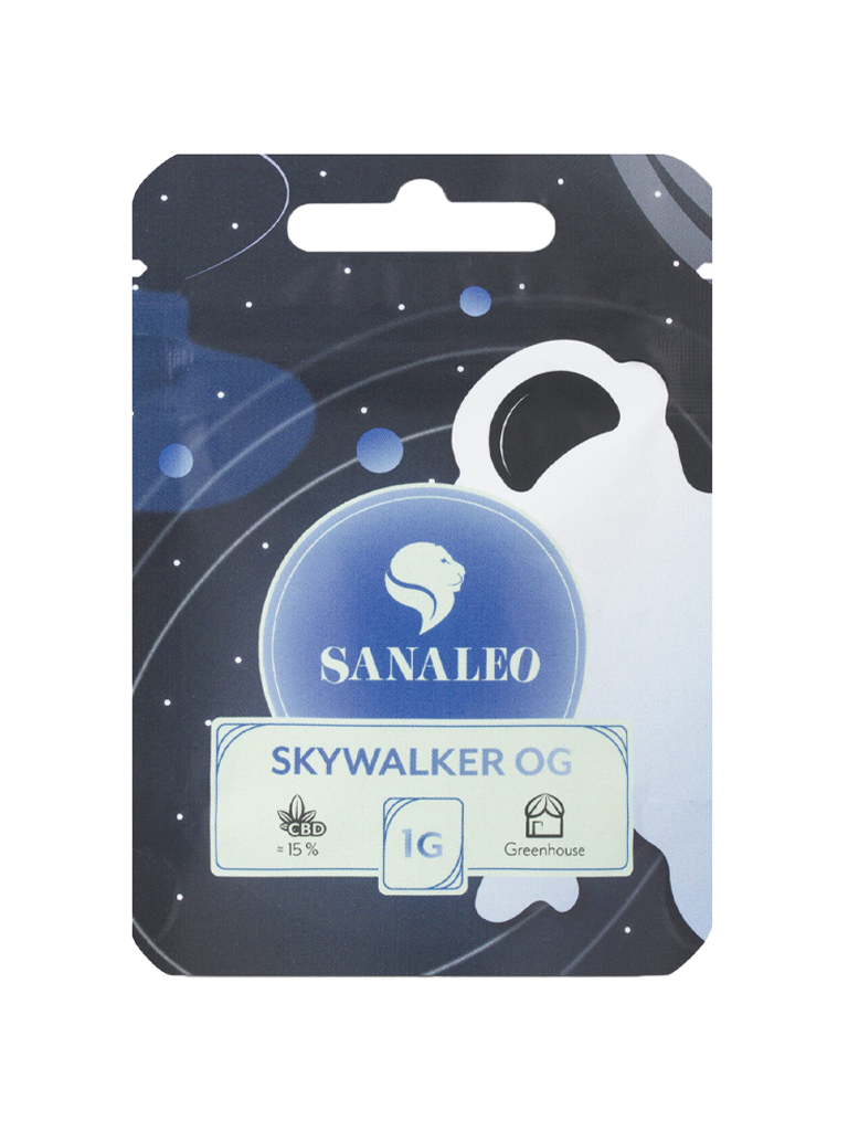 Sanaleo CBD Blüte - Skywalker OG 15% (1g)