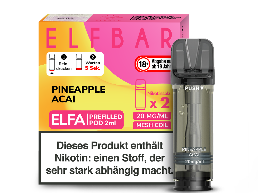 Elf Bar Elfa -  Pineapple Acai Pod