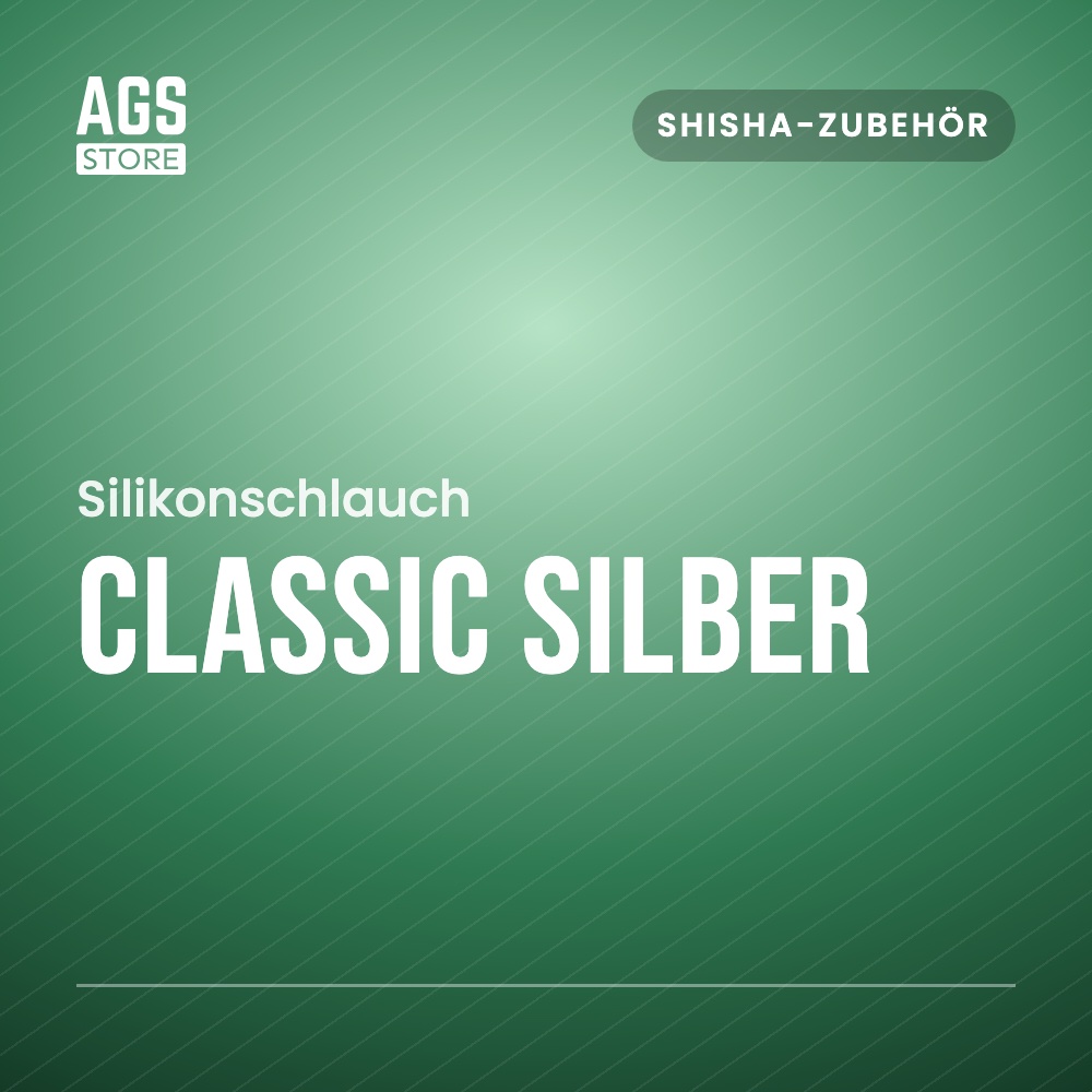 Silikonschlauch - Classic Silber