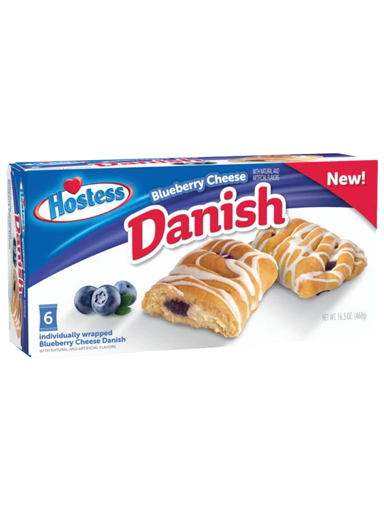 Hostess - Danish Blueberry & Cream Cheese 468g