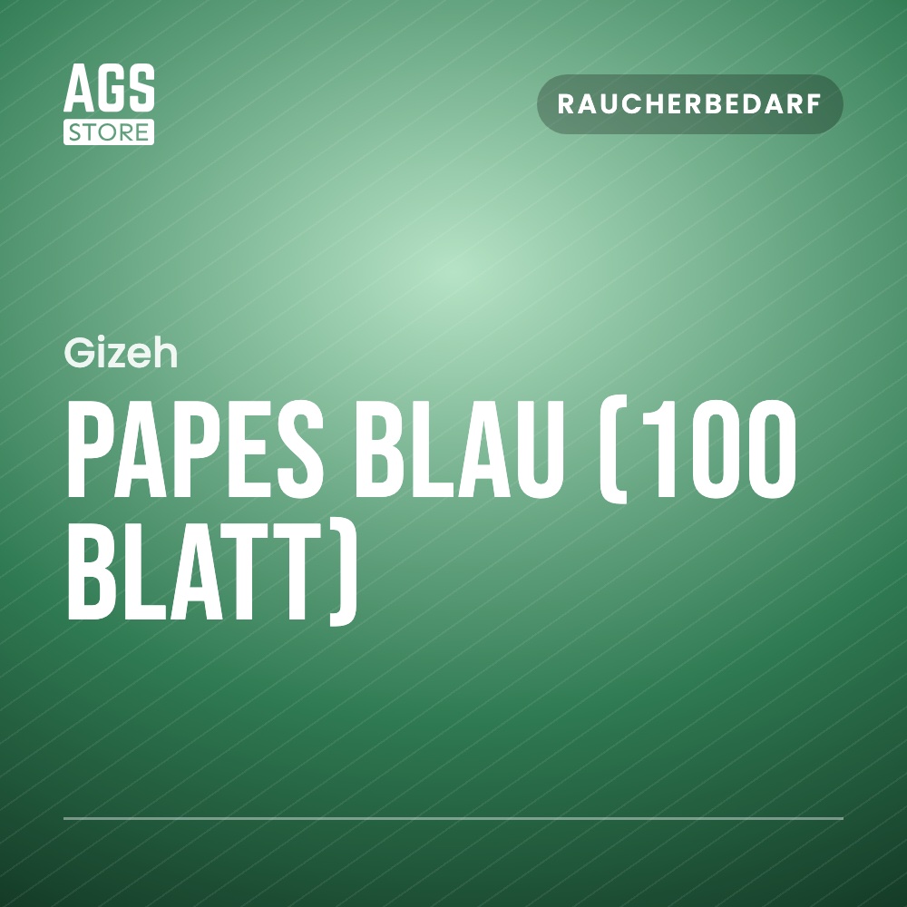 Gizeh - Papes Blau (100 Blatt)