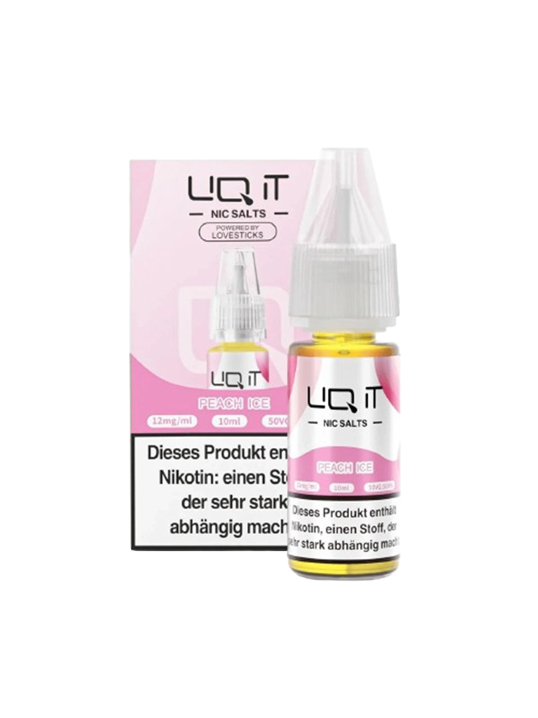 LIQ IT - Nikotinsalz Liquid - Peach Ice - 12mg | AGS12432