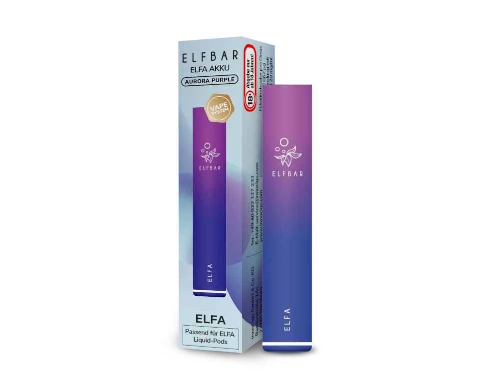 Elf Bar Elfa - Akku Aurora Purple
