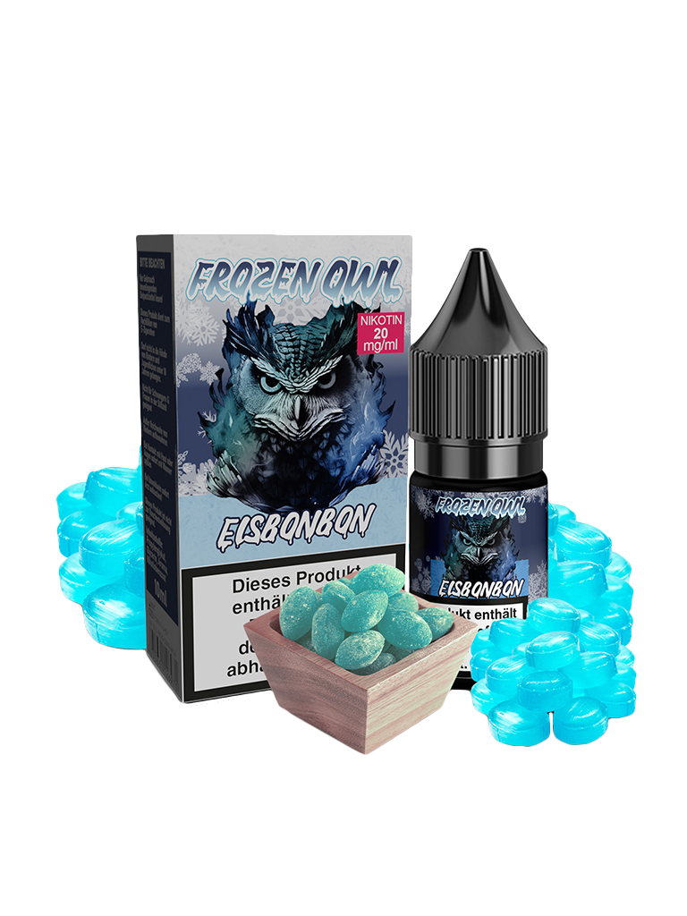 Frozen OWL - Nikotinsalz Liquid - Eisbonbon 20mg