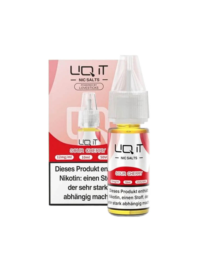LIQ IT - Nikotinsalz Liquid - Sour Cherry - 12mg