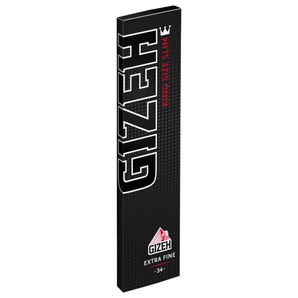 Gizeh - Black Kingsize Slim 34 Blatt