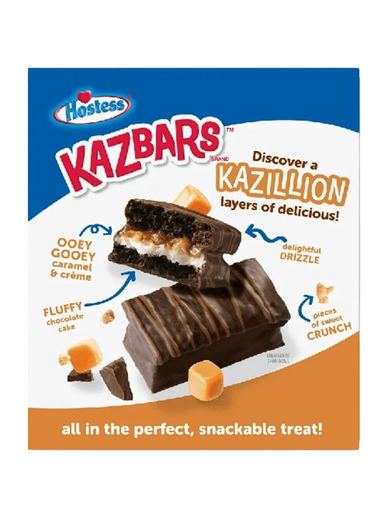 Hostess - Kazbars Chocolate Caramel 284g