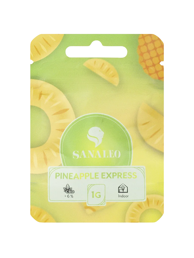 Sanaleo CBD Blüte - Pineapple Express 15% (1g)