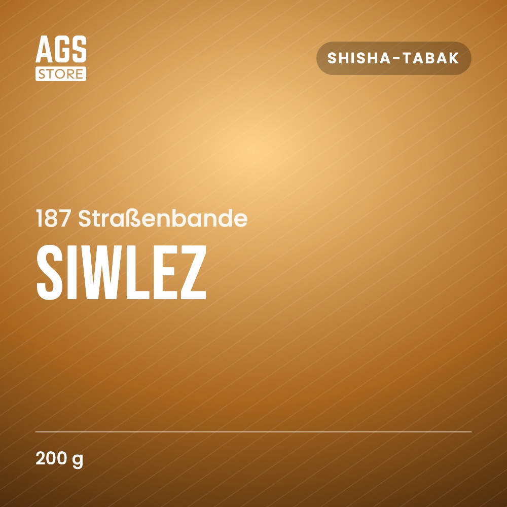 187 Straßenbande Tabak - Siwlez 200g