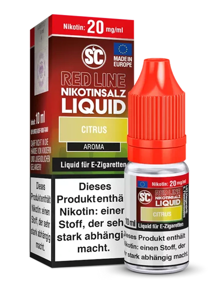 SC - Red Line - Nikotinsalz Liquid - Citrus - 20mg
