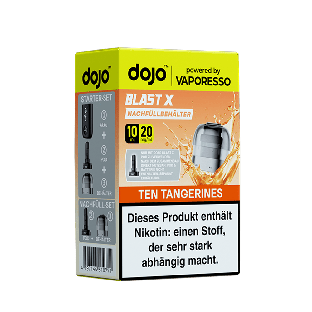 Dojo Blast X - Ten Tagerines 20mg Pod