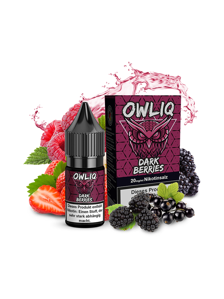 OWLIQ - Nikotinsalz Liquid - Dark Berries 20mg