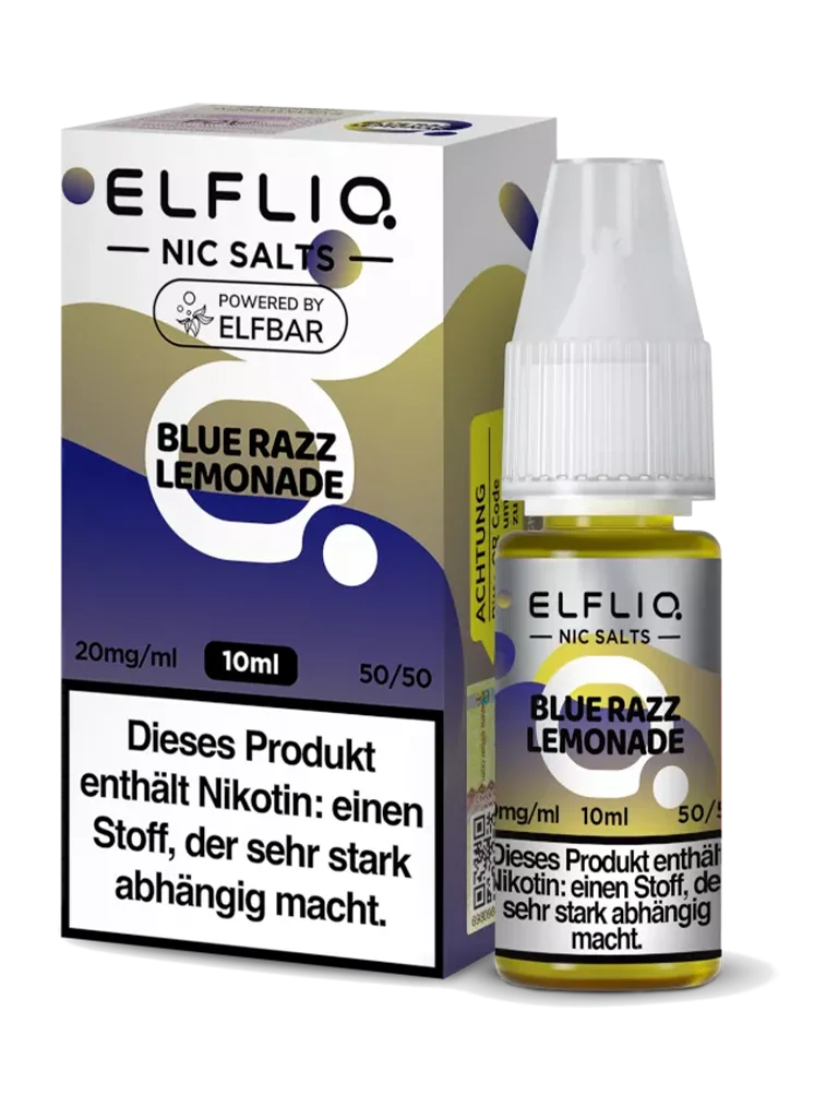 ELFLIQ - Nikotinsalz Liquid - Blue Razz Lemonade - 20mg