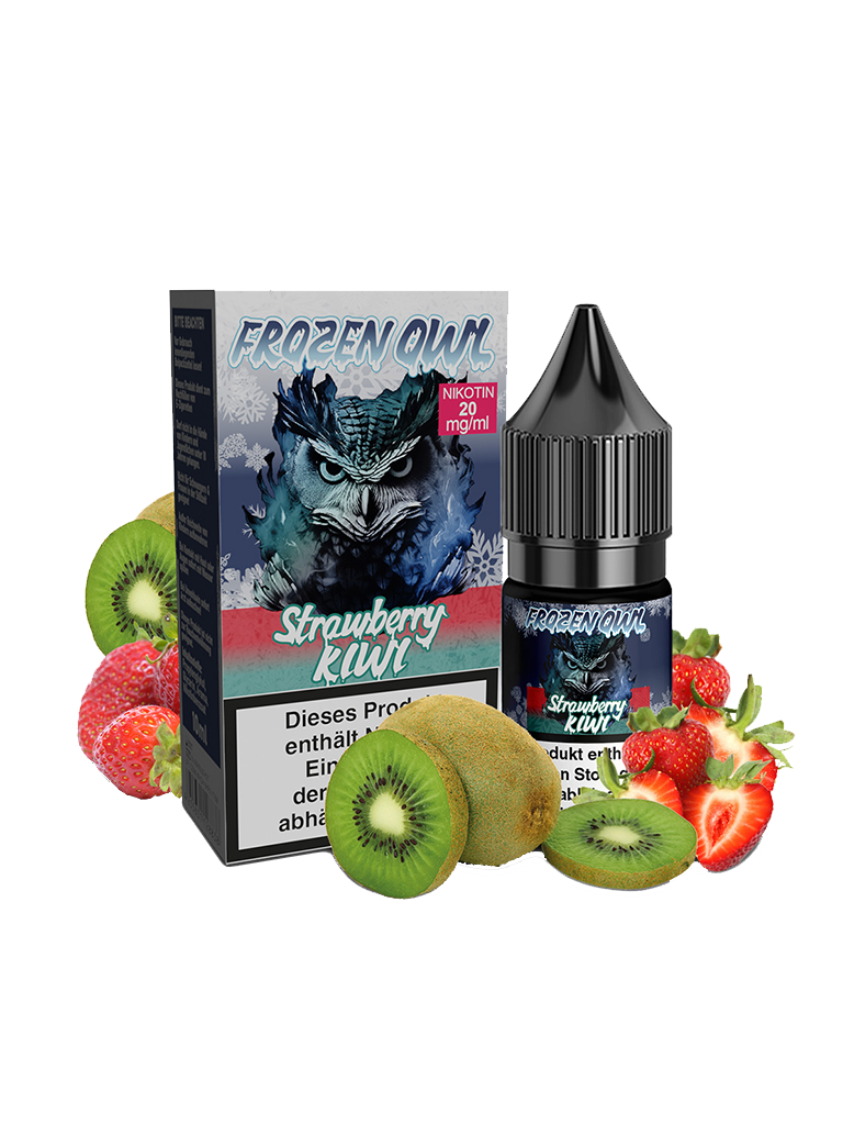Frozen OWL - Nikotinsalz Liquid - Strawberry Kiwi 20mg