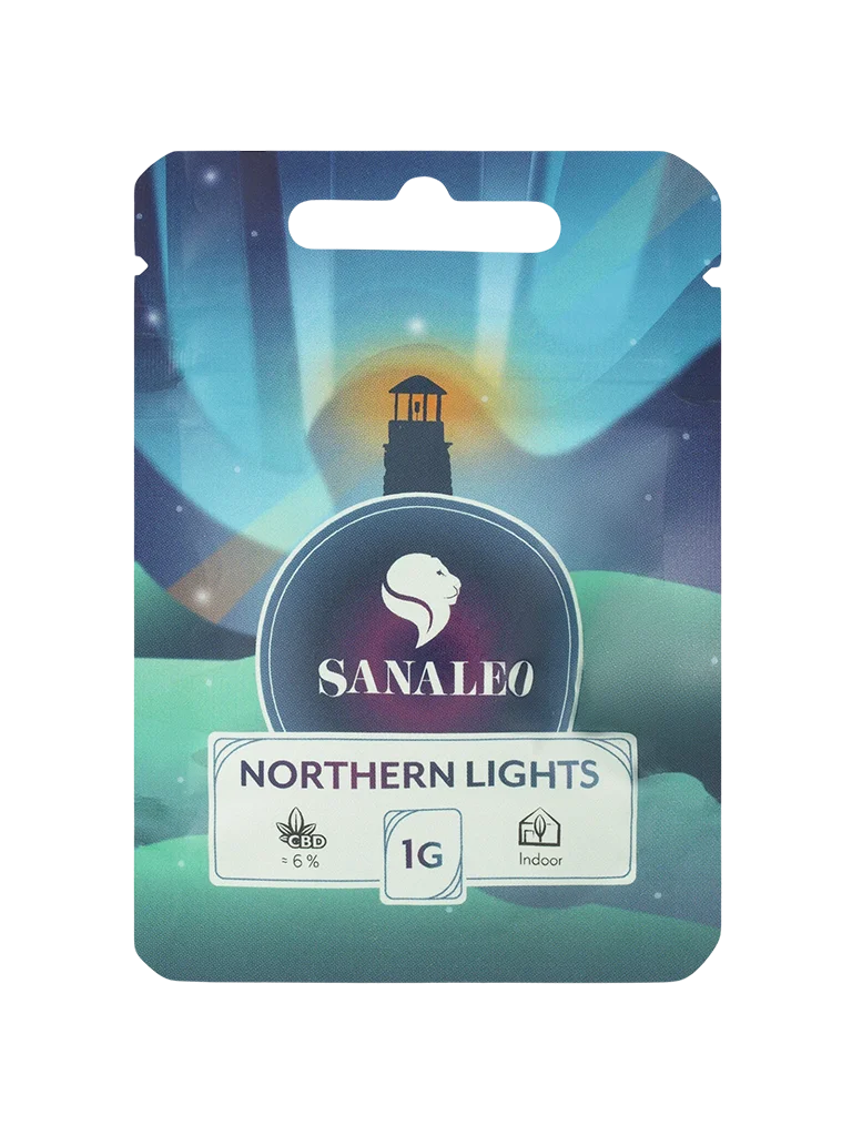 Sanaleo CBD Blüte - Northern Lights 4% (1g)