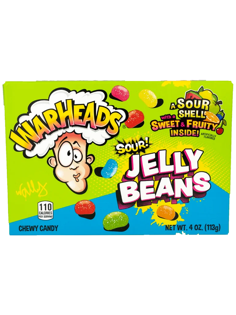 Warheads - Sour Jelly Beans 113g