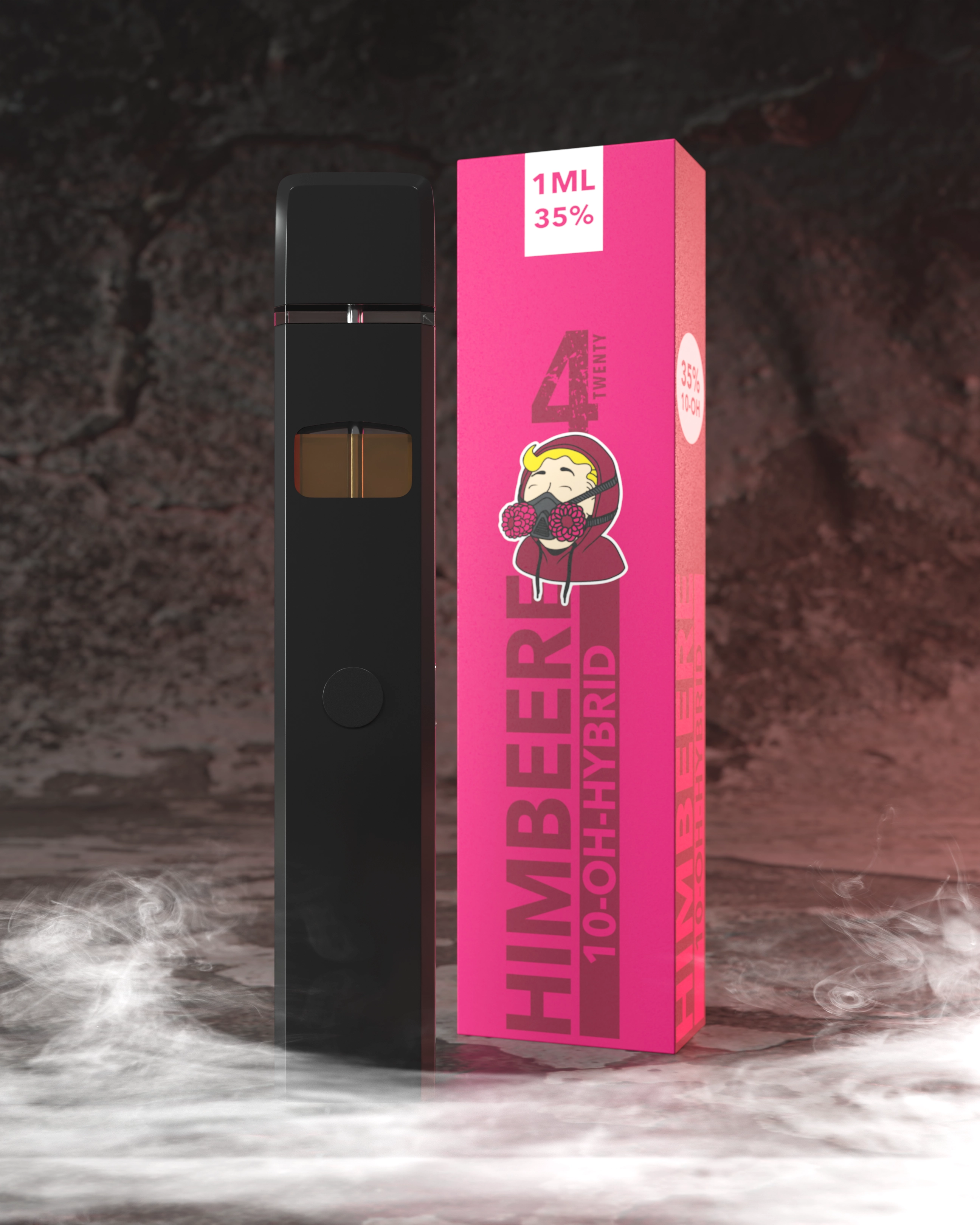 4Twenty - Intense - 10-OH-Hybrid - Himbeere 1ml