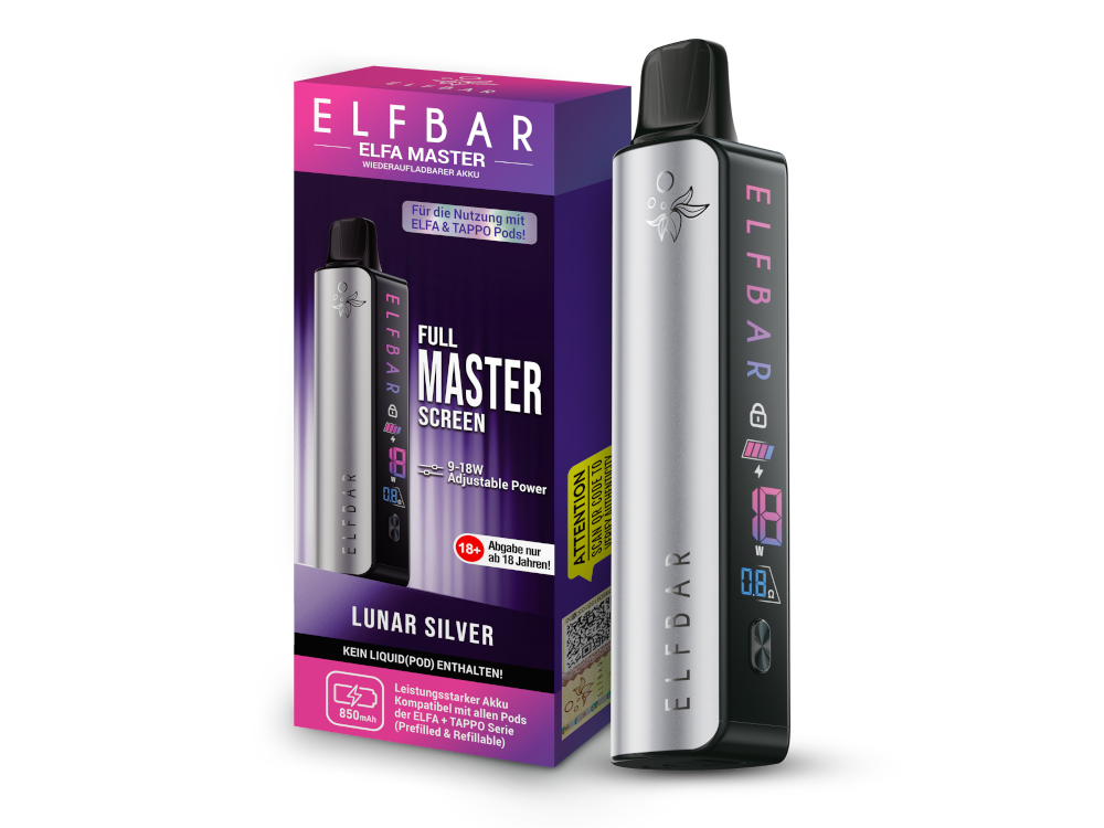 Elfbar - Elfa - Master - Lunar Silver
